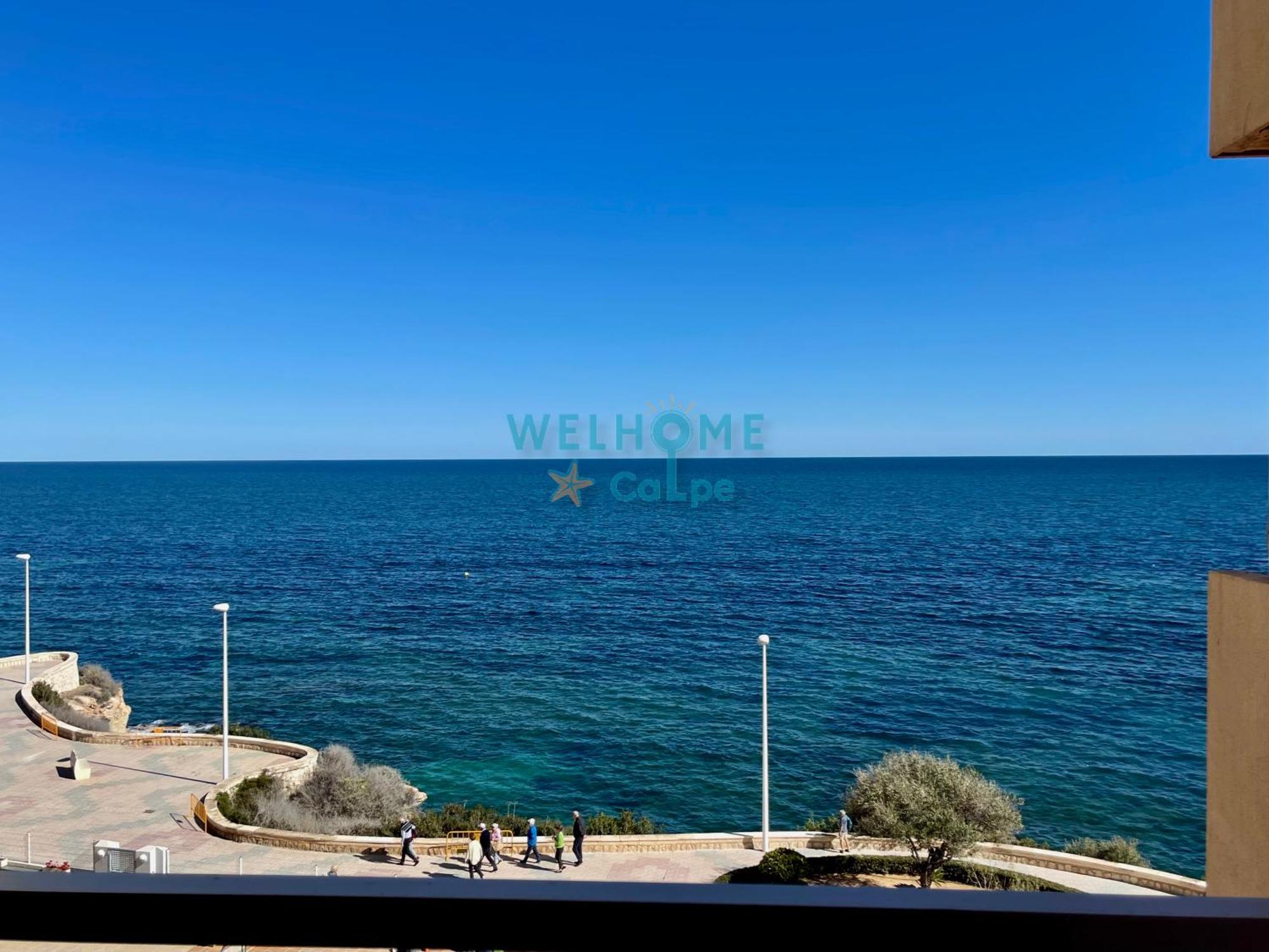 Acuarela Estudio, 1ª Linea, Vista Al Mar, Piscina Калпе Екстериор снимка