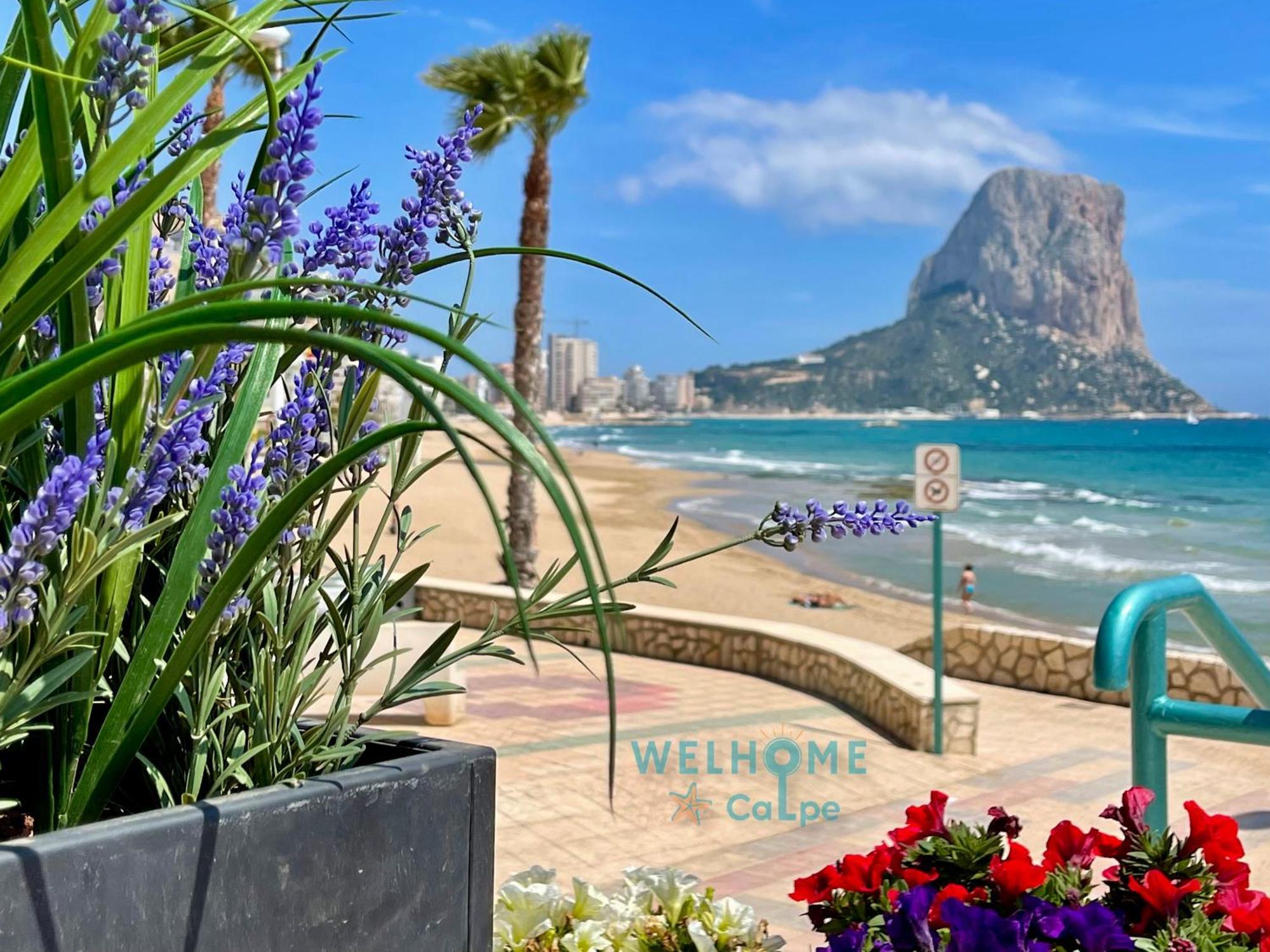 Acuarela Estudio, 1ª Linea, Vista Al Mar, Piscina Калпе Екстериор снимка