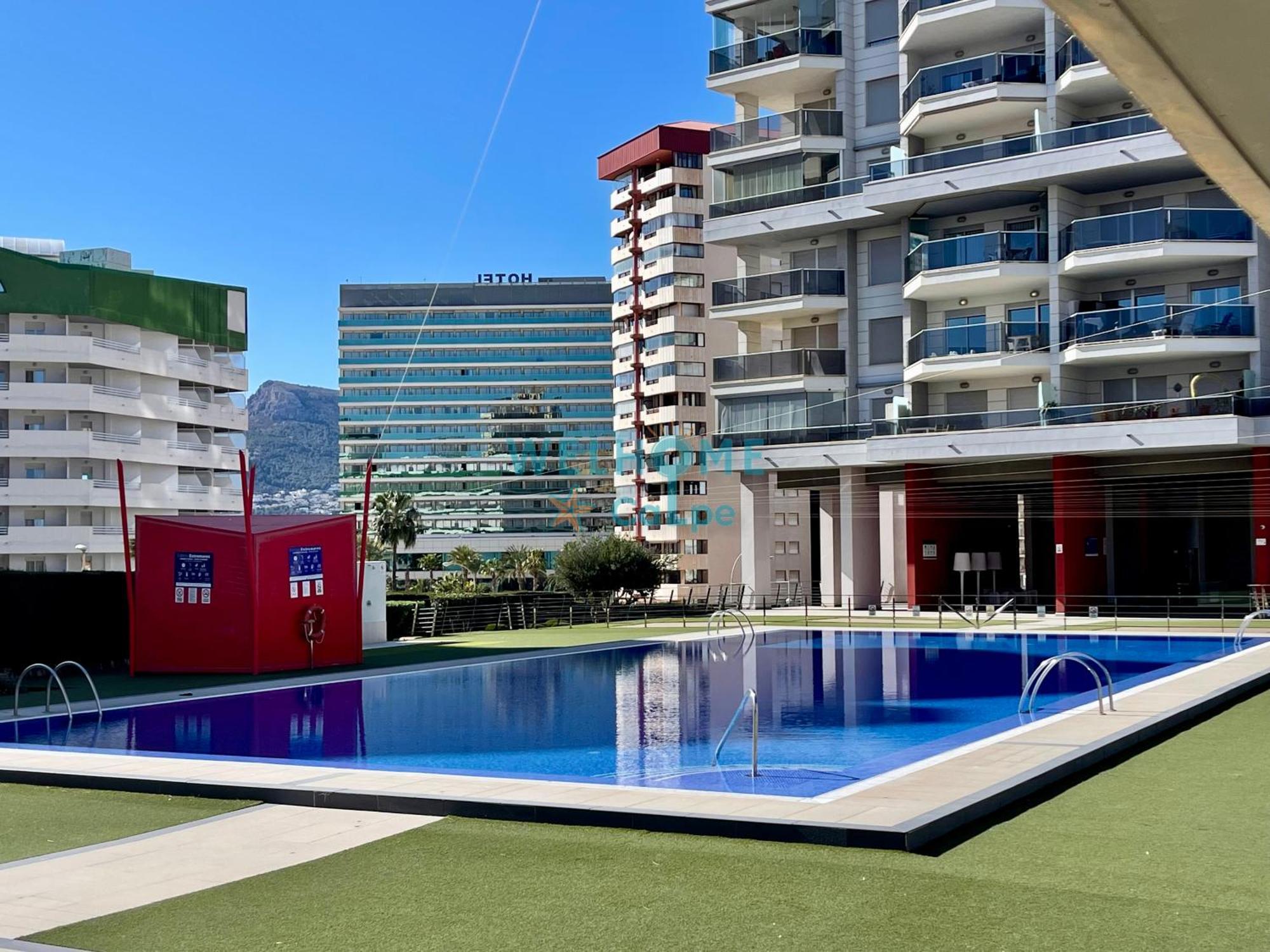 Acuarela Estudio, 1ª Linea, Vista Al Mar, Piscina Калпе Екстериор снимка